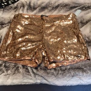 Forever 21 plus sequin shorts